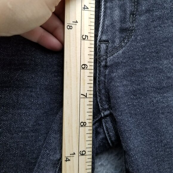Levis Jeans Womens 26 Black 711 Skinny Stretch Denim *Read* - Picture 8 of 16